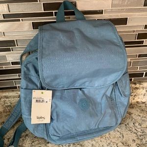 Kipling City Pack Backpack Blue Beam Teal NWT